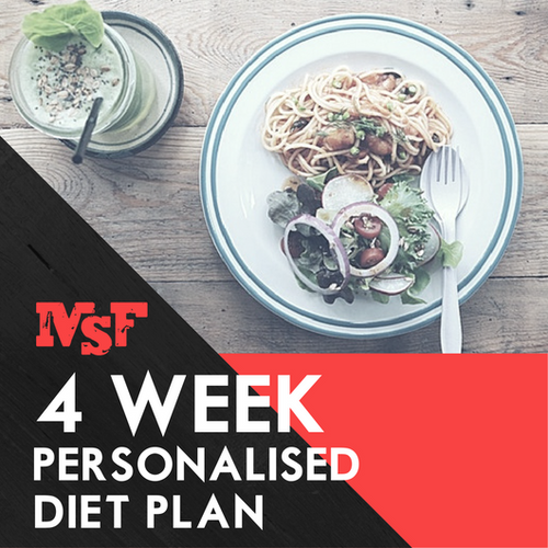 4 Week Personalised Diet Plan