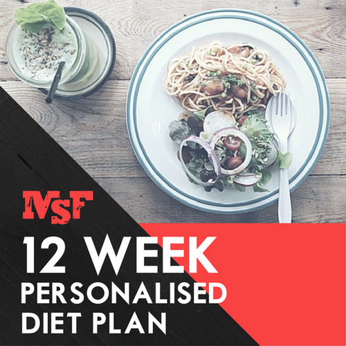 12 Week Personalised Diet Plan